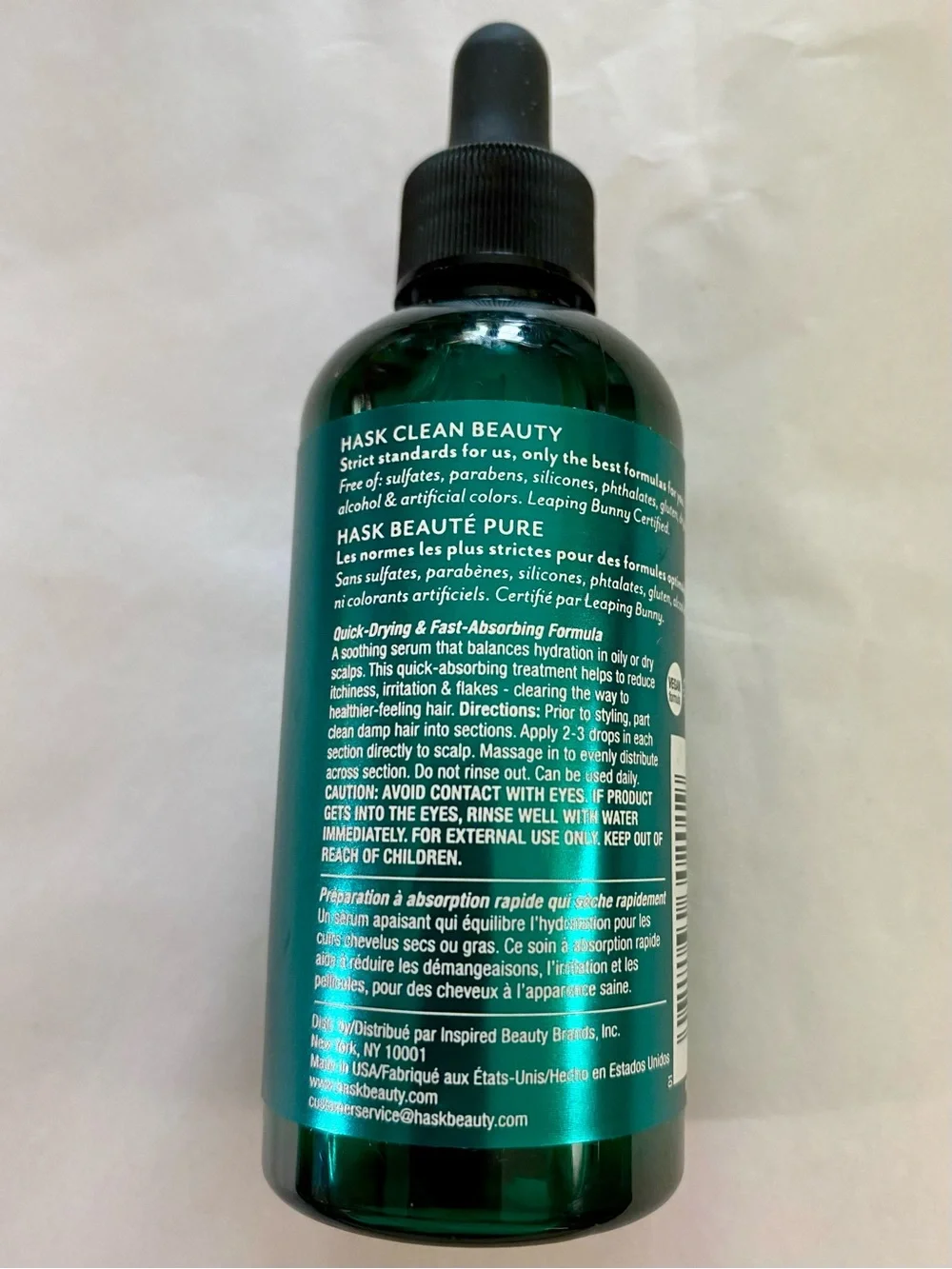 HASK Tea Tree Oil & Rosemary Scalp Relief Serum